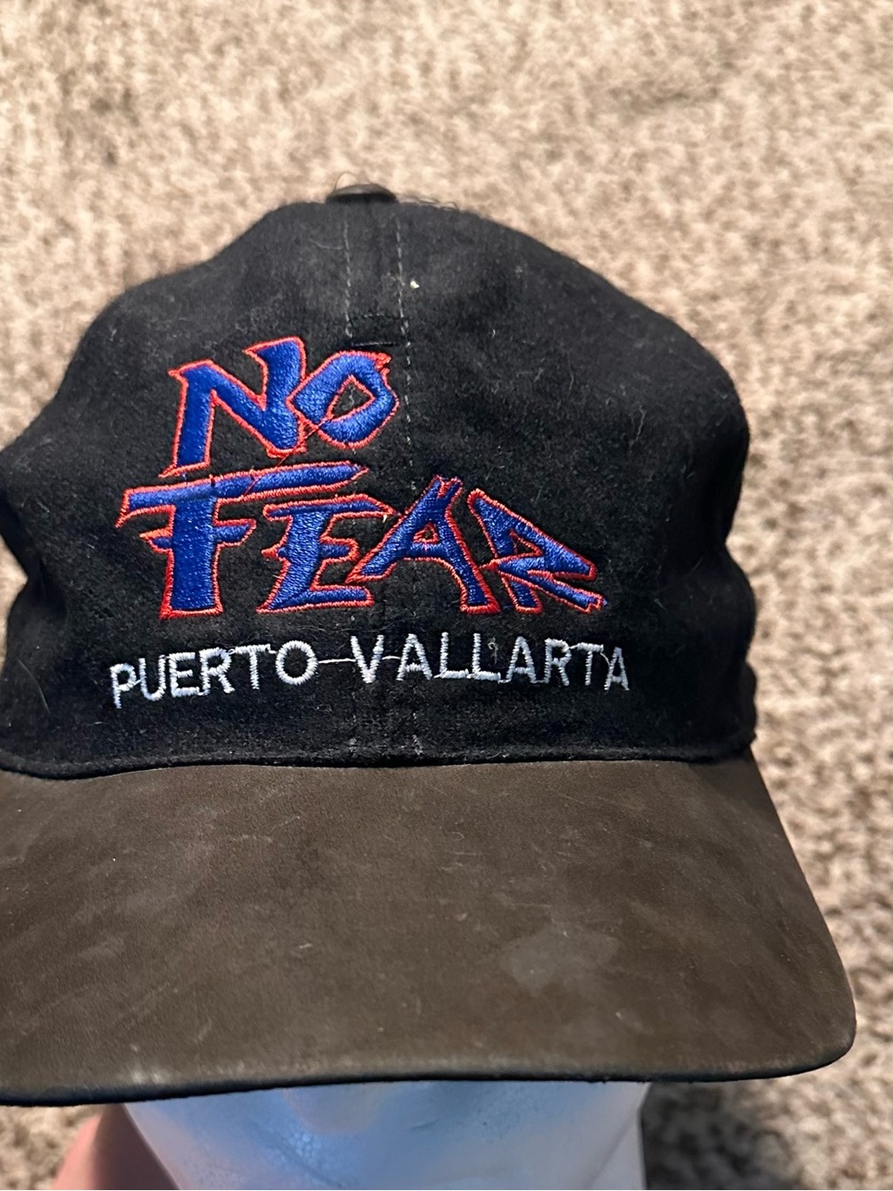 No fear vintage Puerto Vallarta Black and Brown Cap